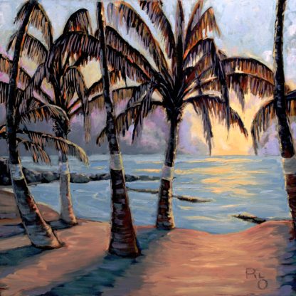 original oil painting, Studio painting, San Diego plein air, artist, Ronald Lee Oliver