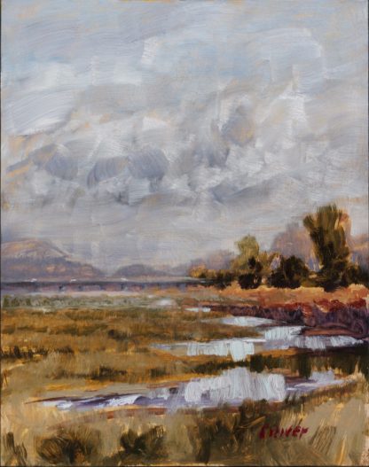 After the Rains ~ Plein air by Ronald Lee Oliver